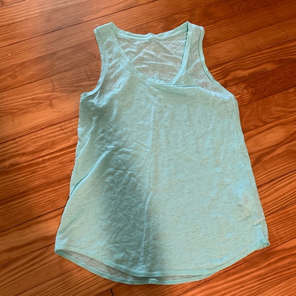J. Crew Tops J Crew Linen Tank Top Poshmark